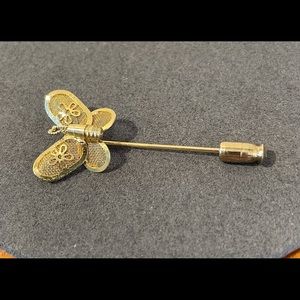 Butterfly stick pin